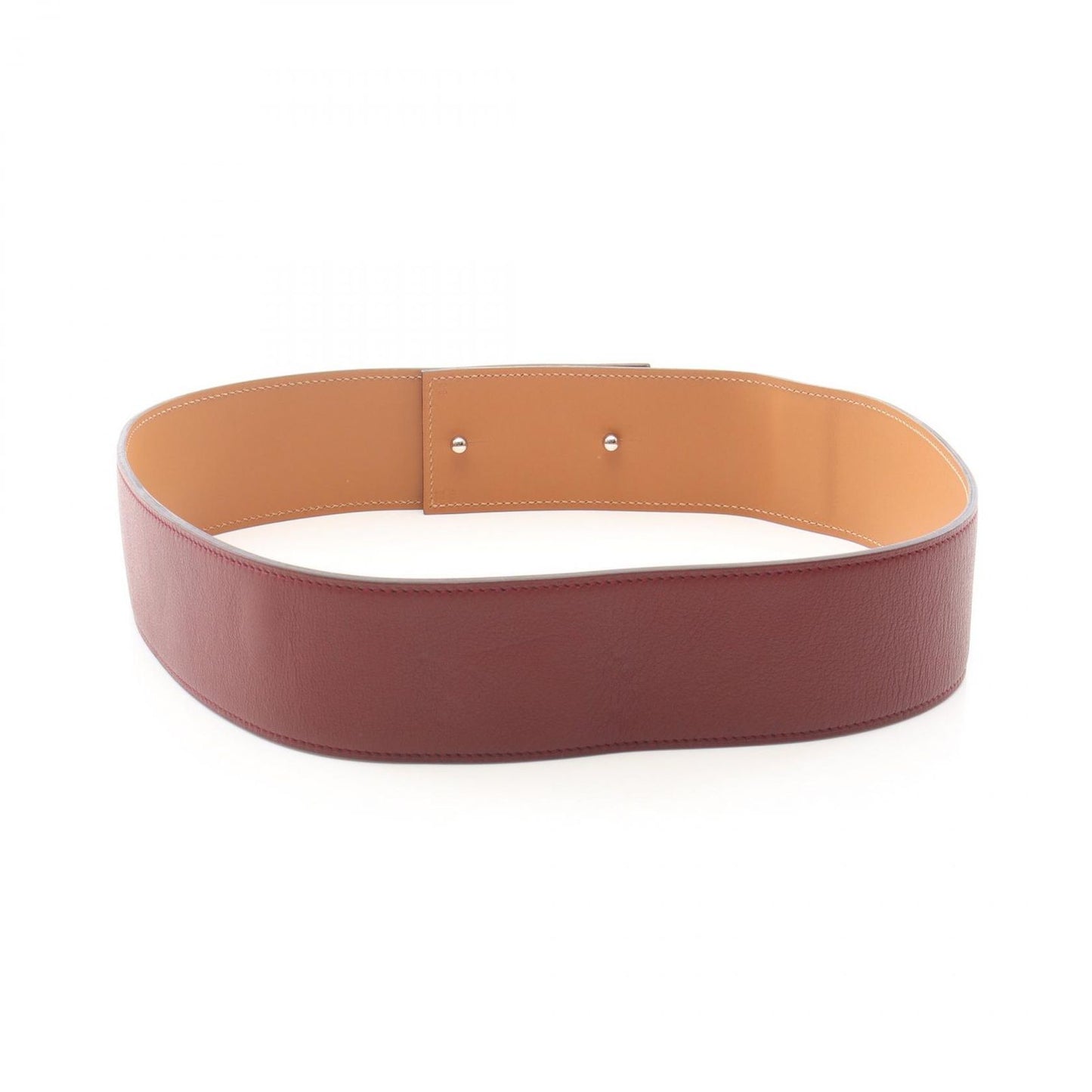 Hermes Leto Collier Chien Leather Belt — view 2