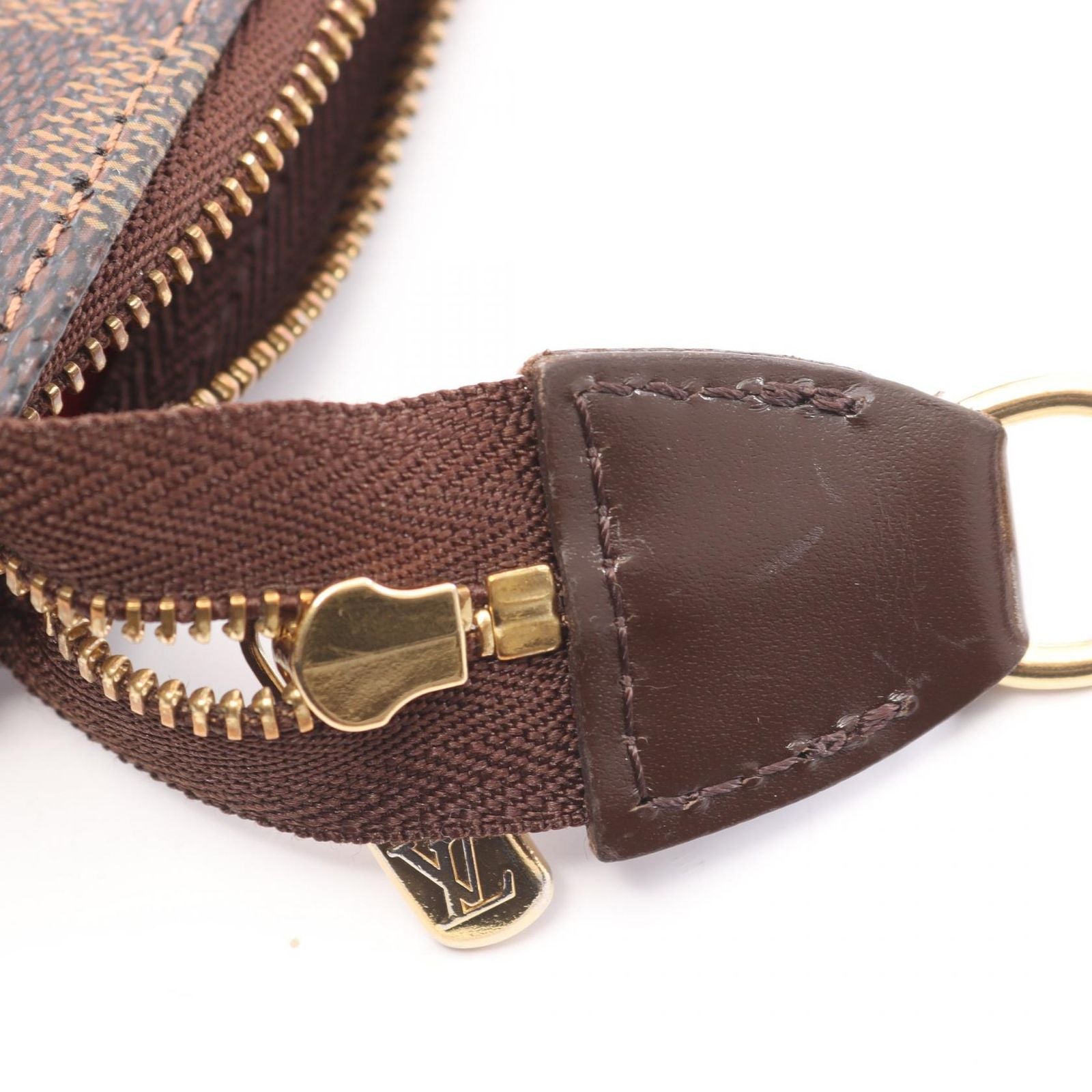 Louis Vuitton Handbag Damier Ebene 2-Way Canvas Leather — view 9