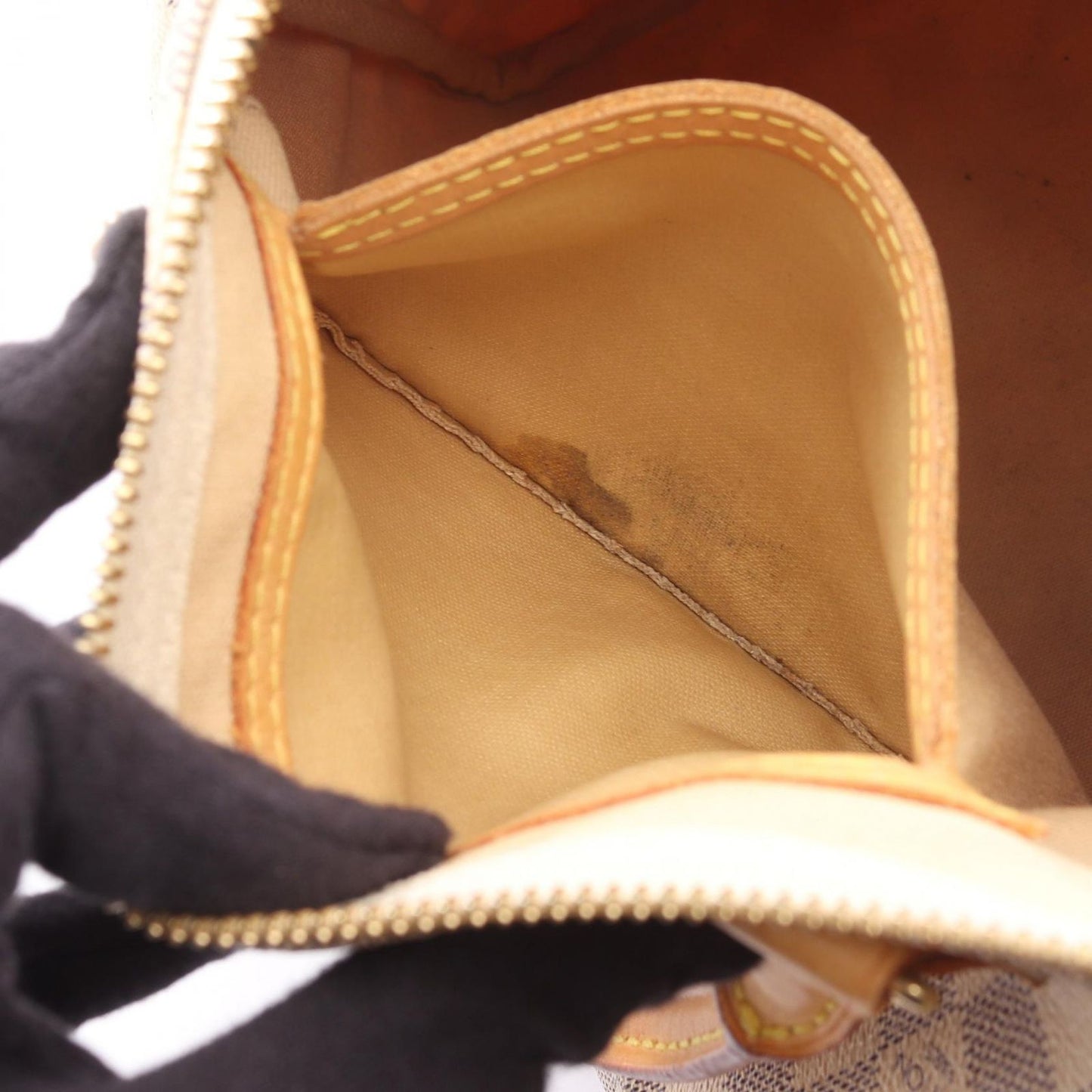 Louis Vuitton Handbag Speedy 30 Damier Azur Canvas Leather — view 6