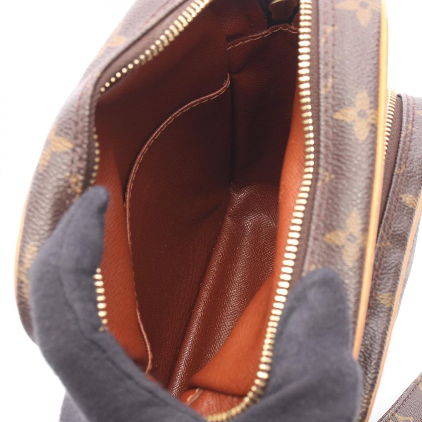 Louis Vuitton Shoulder Bag Amazon Monogram Canvas Leather — view 3