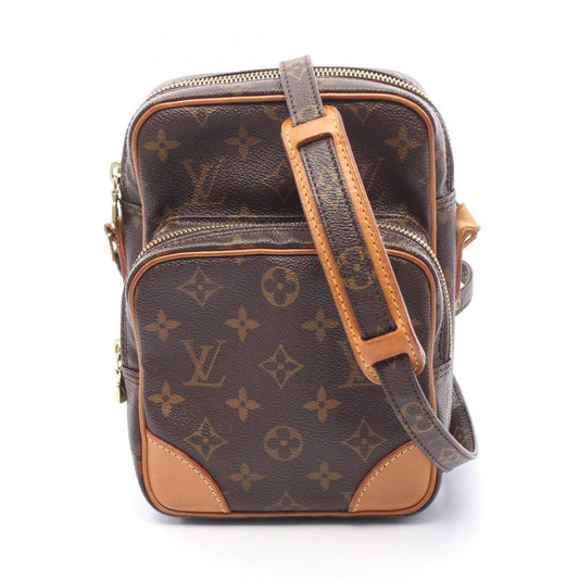 Louis Vuitton Shoulder Bag Amazon Monogram Canvas Leather