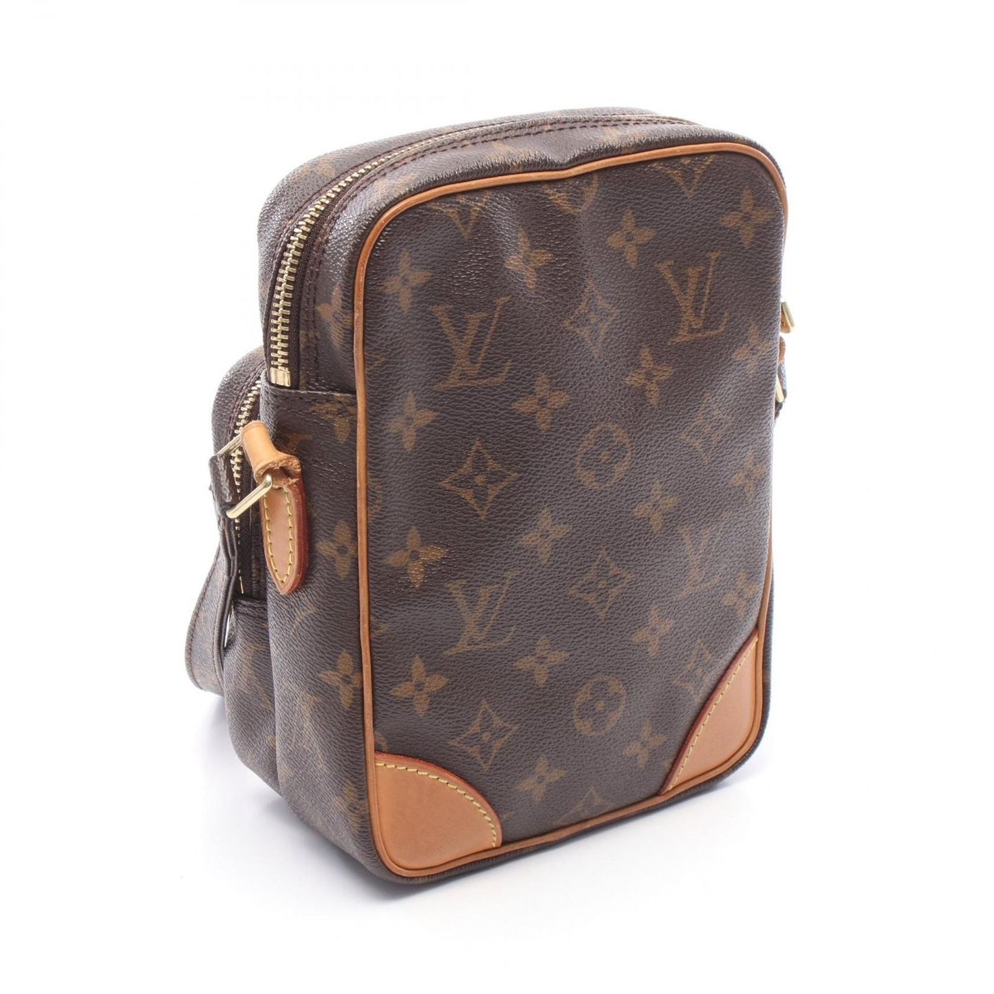 Louis Vuitton Shoulder Bag Amazon Monogram Canvas Leather — view 2