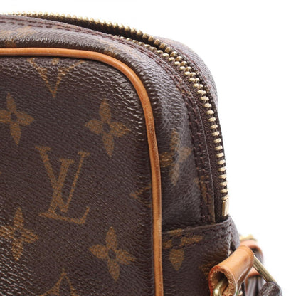 Louis Vuitton Shoulder Bag Amazon Monogram Canvas Leather — view 9