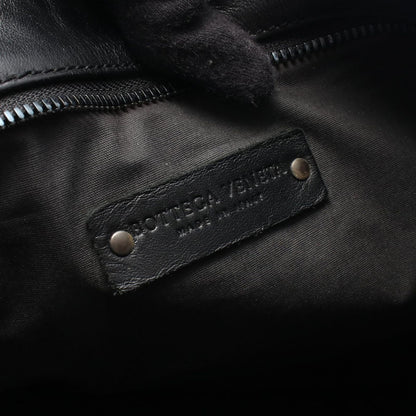 Bottega Veneta Shoulder Bag Black Leather — view 4