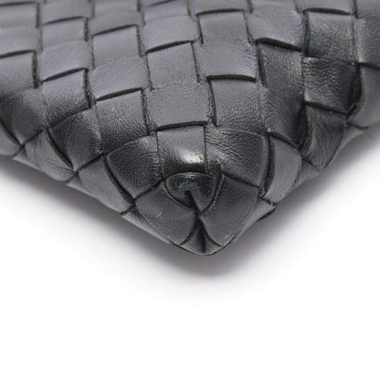 Bottega Veneta Shoulder Bag Black Leather — view 5
