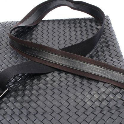 Bottega Veneta Shoulder Bag Black Leather — view 9