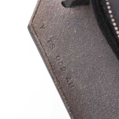Hermes Handbag Herbag PM 2-Way Black Blue Canvas Leather PM Leto lene — view 5