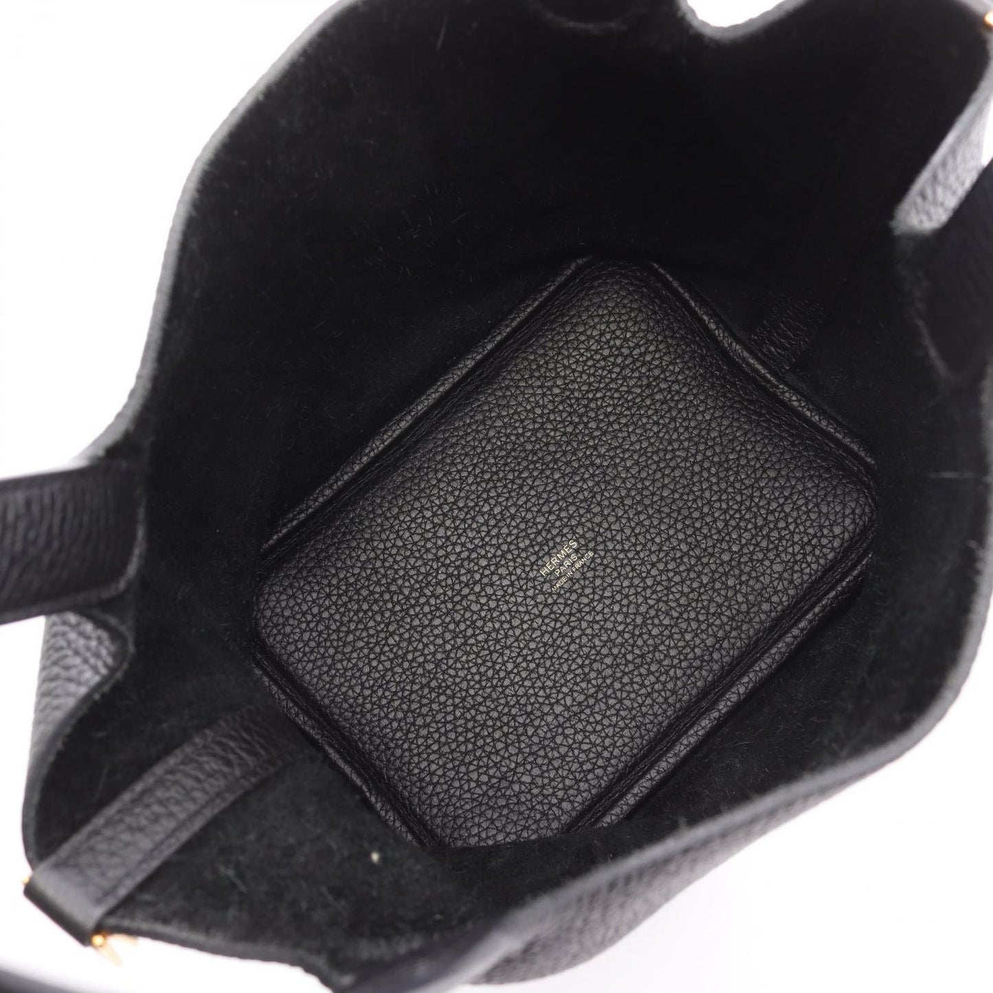 Hermes Handbag Picotin Lock PM Black Leather — view 3