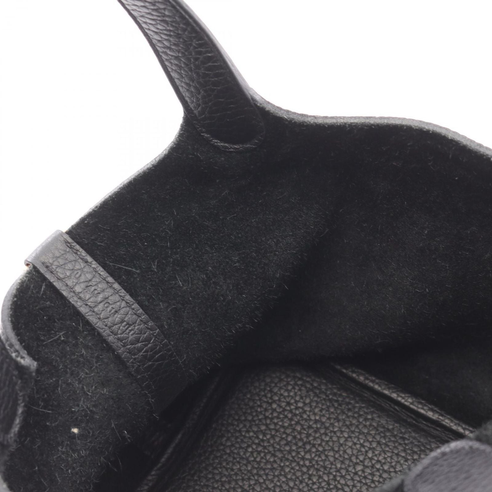 Hermes Handbag Picotin Lock PM Black Leather — view 8