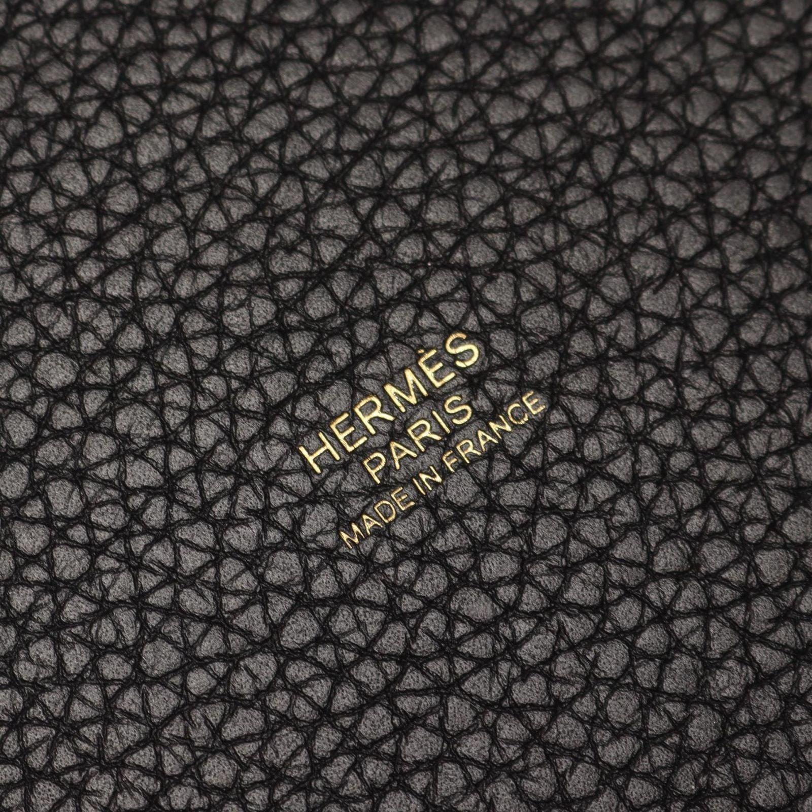 Hermes Handbag Picotin Lock PM Black Leather — view 4