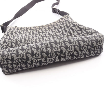 Dior Dio Shoulder Bag Tobta Gray Black Canvas — view 9