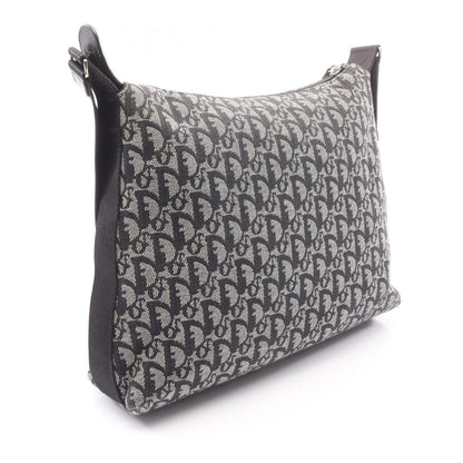 Dior Dio Shoulder Bag Tobta Gray Black Canvas — view 2