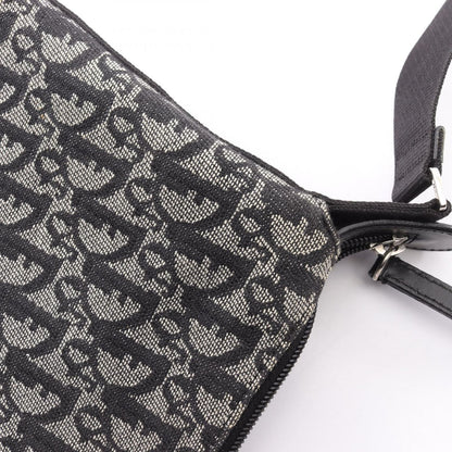 Dior Dio Shoulder Bag Tobta Gray Black Canvas — view 8