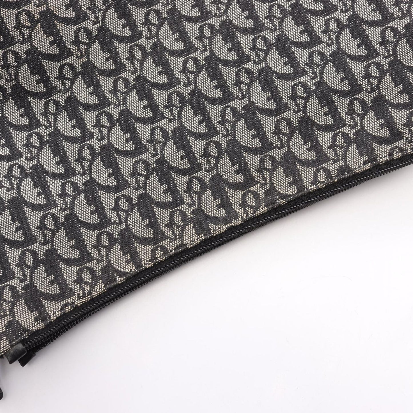 Dior Dio Shoulder Bag Tobta Gray Black Canvas — view 5