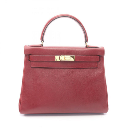 Hermes Handbag Kelly 28 2-Way Jias Leather 28