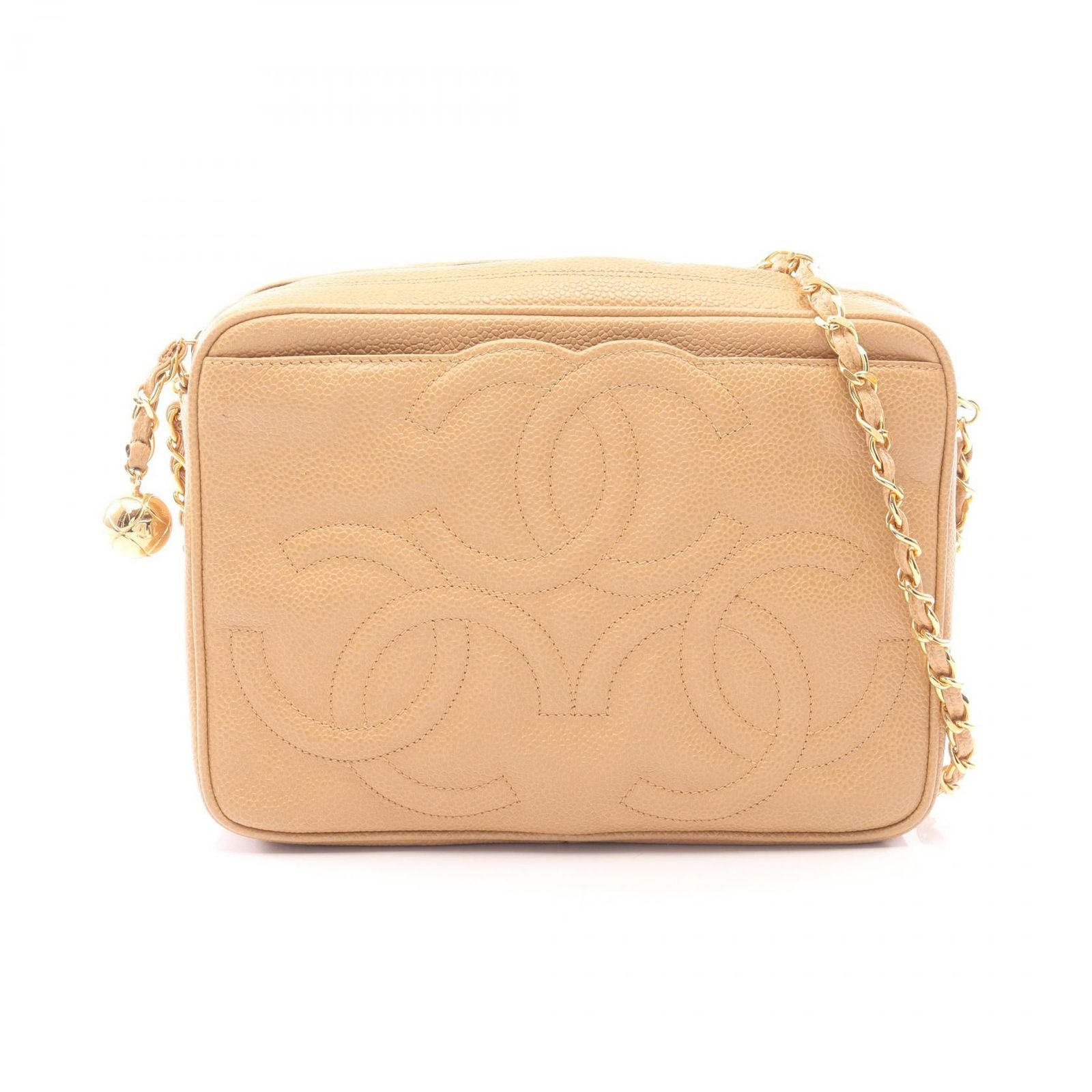 Chanel Shoulder Bag lecoco Mark Beige Tree lekoko Che