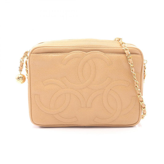 Chanel Shoulder Bag lecoco Mark Beige Tree lekoko Che