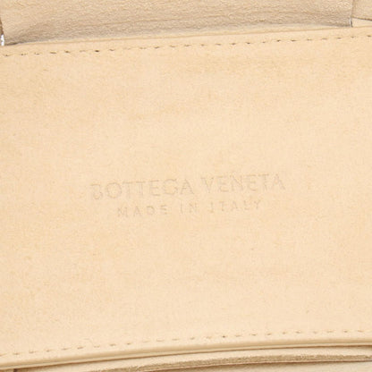 Bottega Veneta Tote Minialeko 2-Way Beige Leather Matrees — view 4