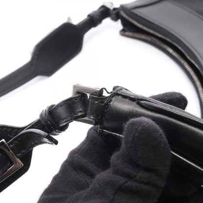 Gucci Shoulder Bag Jackie 001 Black Nylon Leather — view 9