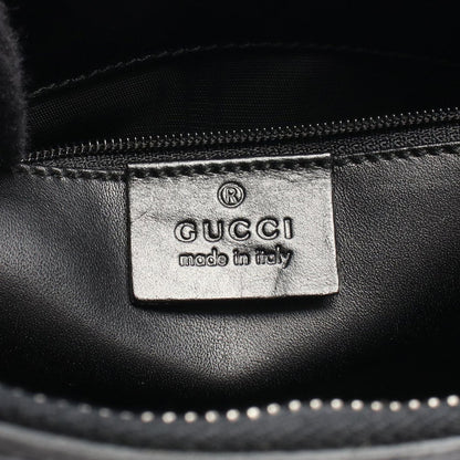 Gucci Shoulder Bag Jackie 001 Black Nylon Leather — view 4