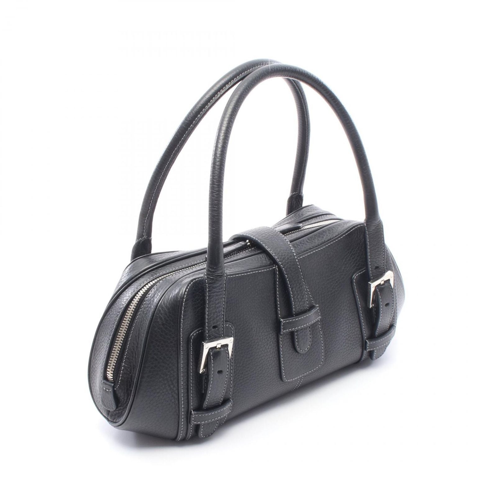 Loewe Handbag Black Leather — view 2
