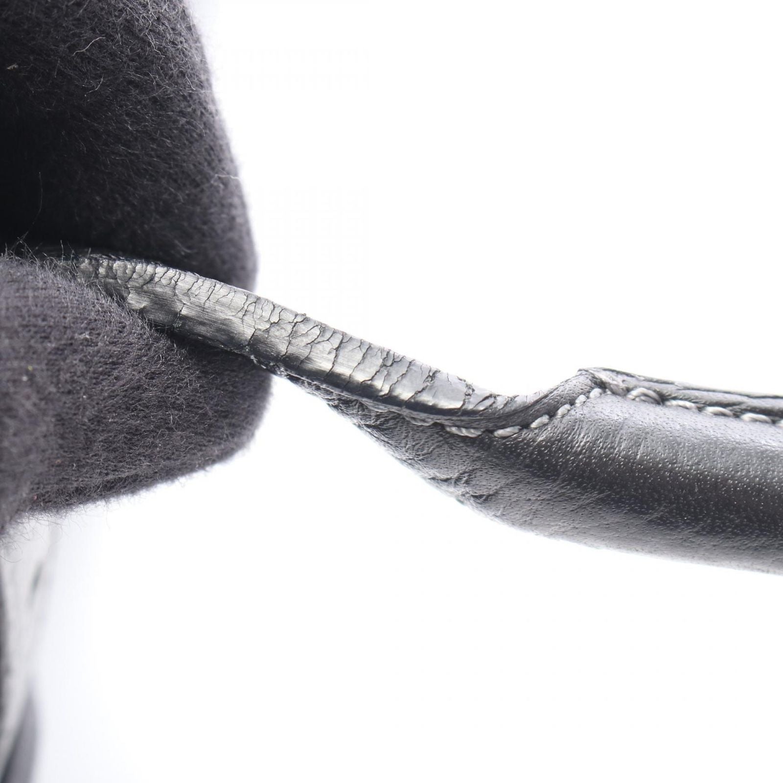 Loewe Handbag Black Leather — view 6