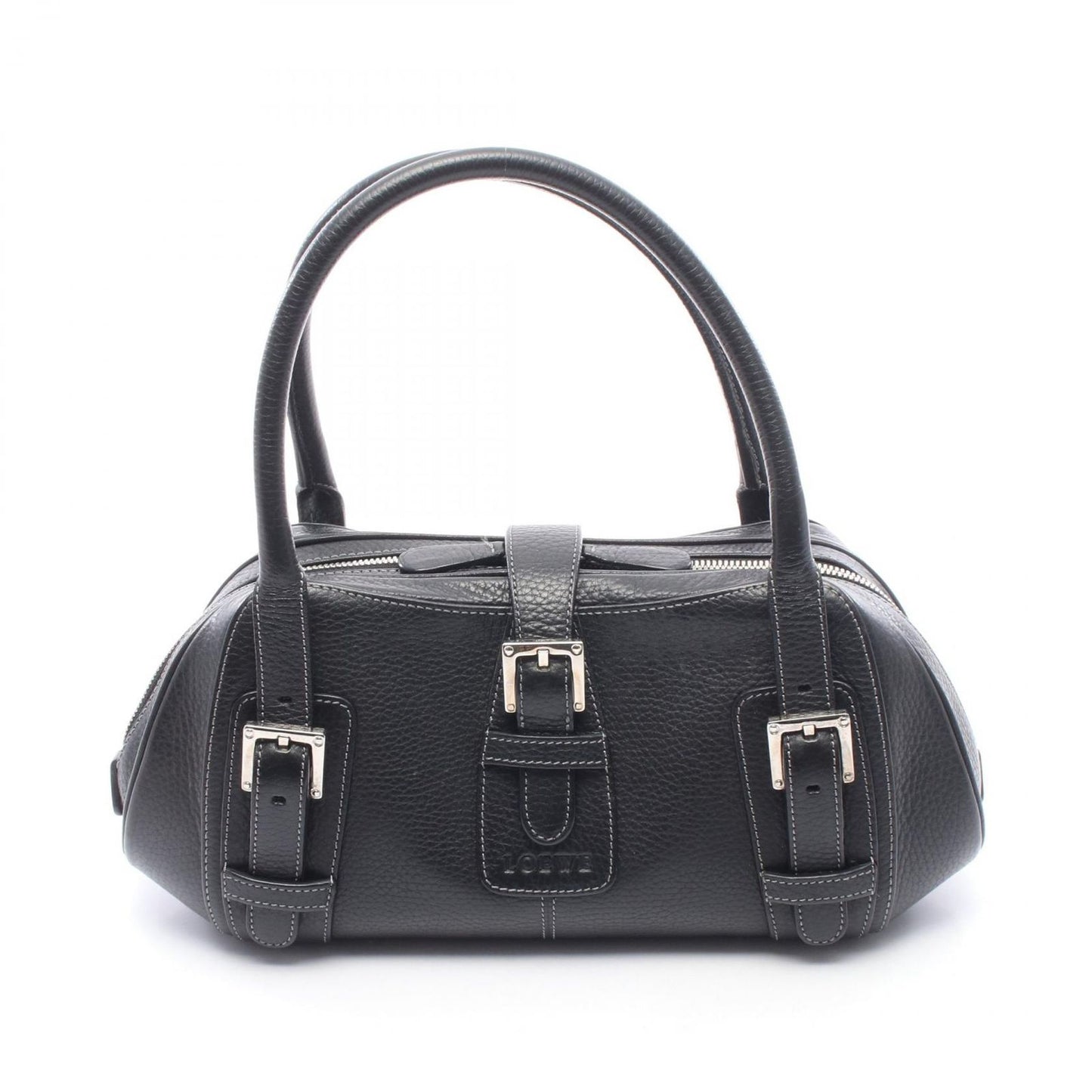 Loewe Handbag Black Leather