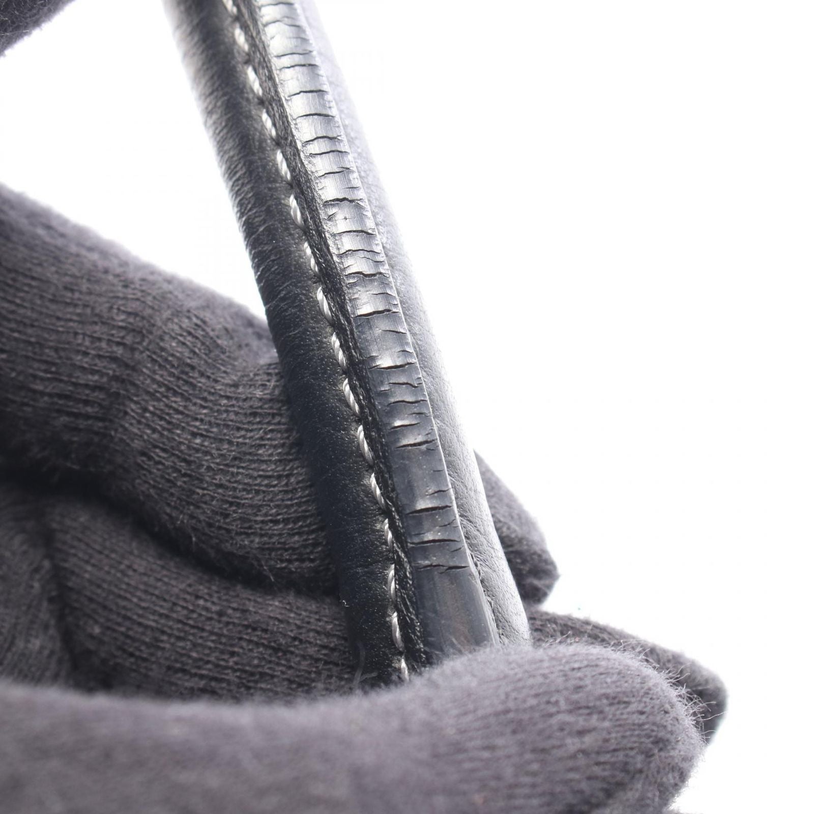 Loewe Handbag Black Leather — view 5