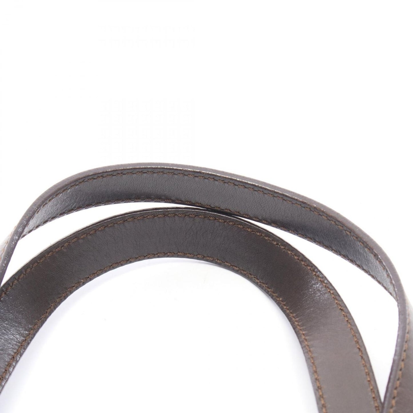 Celine Seri Handbag Brown Canvas Leather — view 8