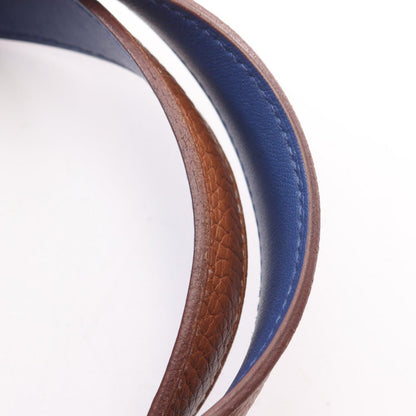Hermes Handbag Picotin Lock PM ninela Gold Blue Leather — view 9