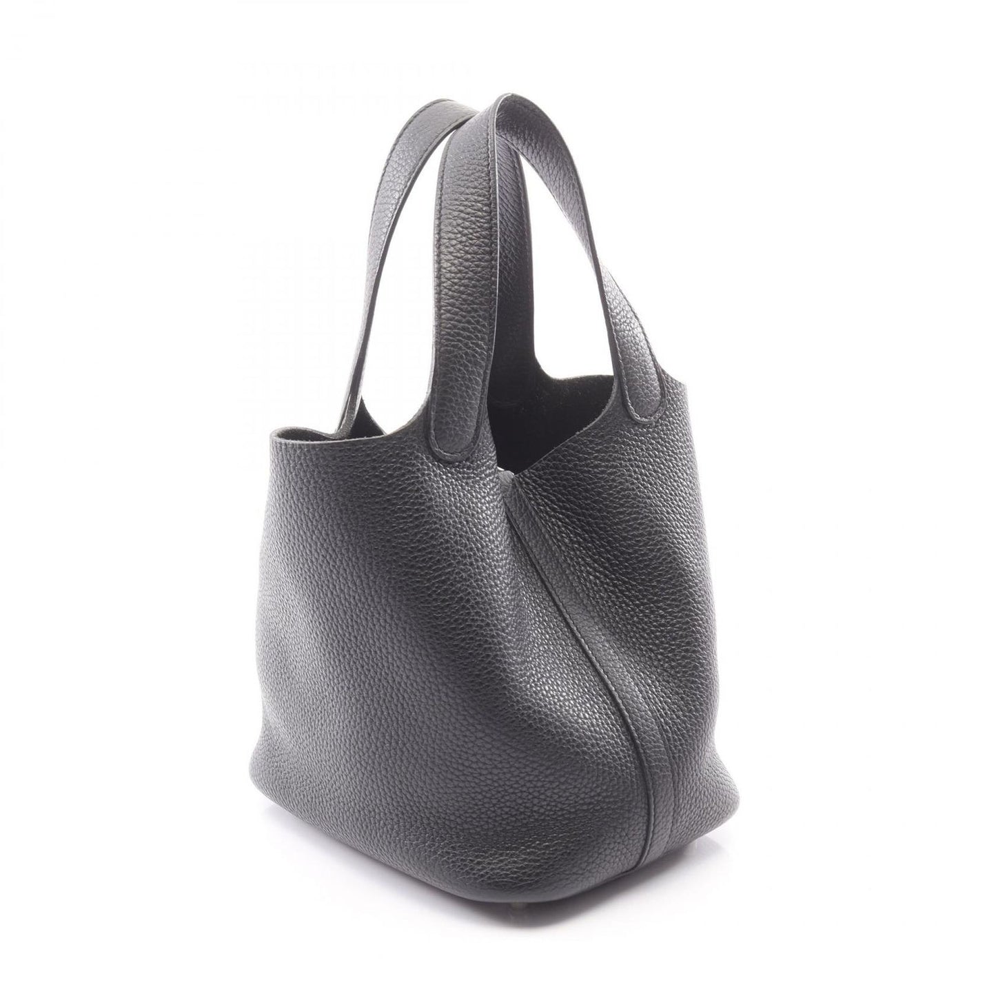 Hermes Handbag Picotin Lock PM Black Leather — view 2