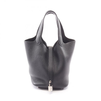 Hermes Handbag Picotin Lock PM Black Leather