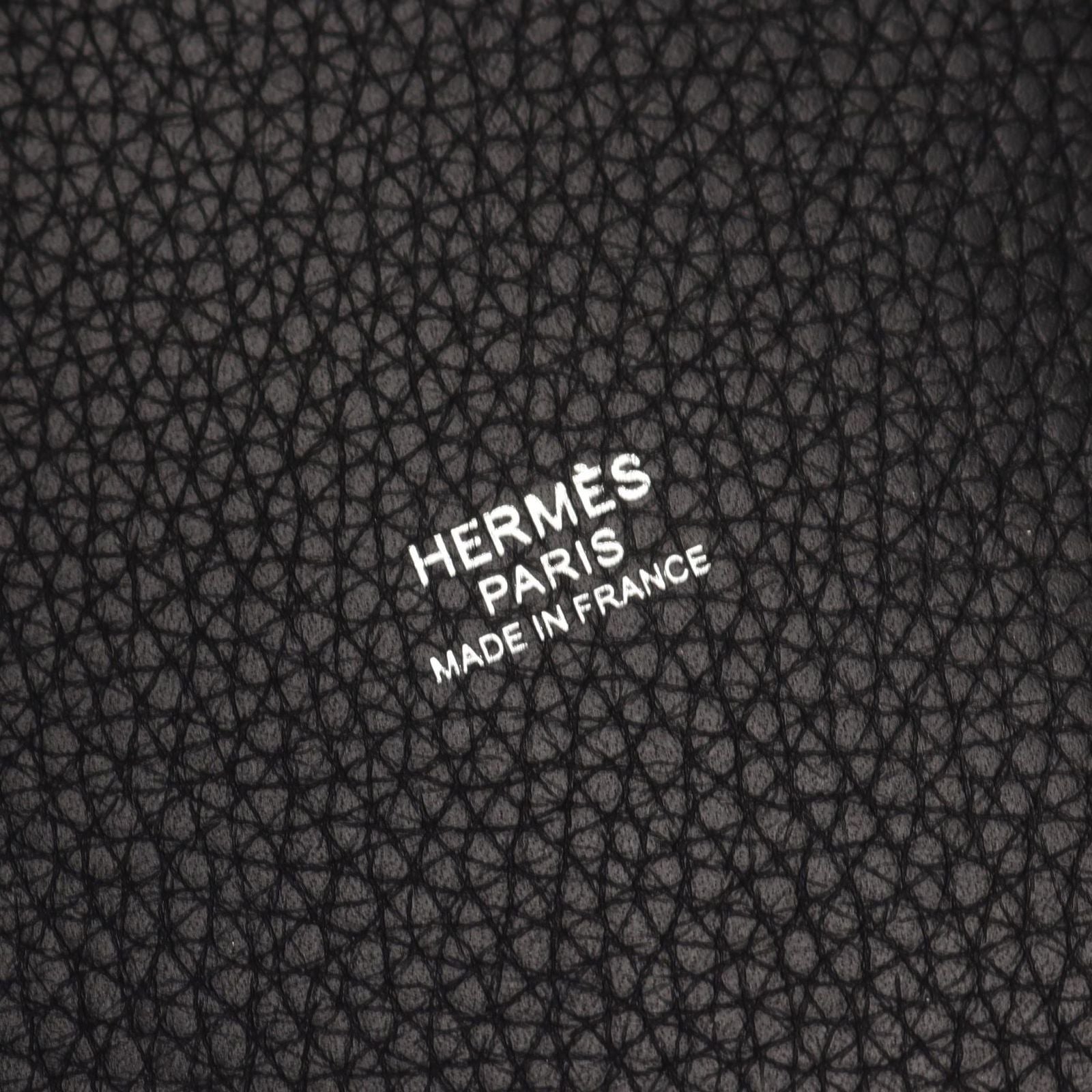 Hermes Handbag Picotin Lock PM Black Leather — view 4