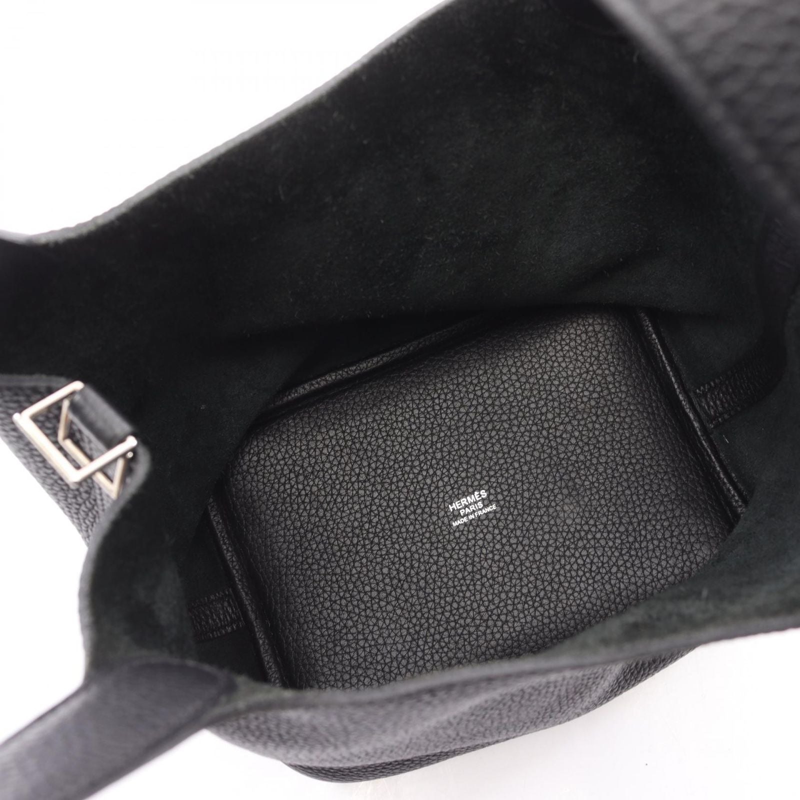 Hermes Handbag Picotin Lock PM Black Leather — view 3
