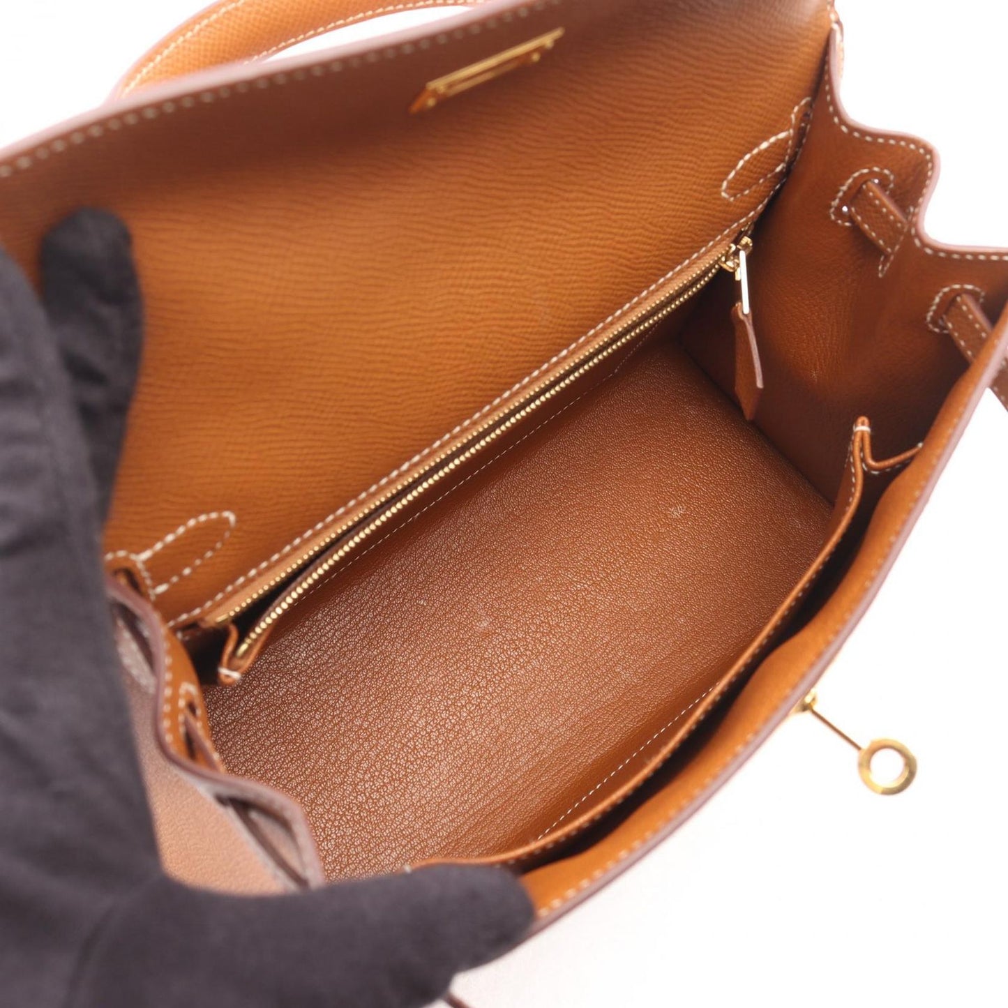 Hermes Handbag Kelly 25 2-Way Gold — view 3