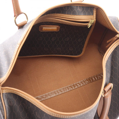 Dior Dio Brown Canvas Leather Tobta Travel Bag — view 3