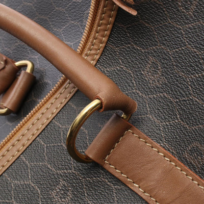 Dior Dio Tobta Brown Canvas Leather Travel Bag — view 9