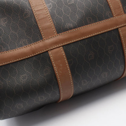 Dior Dio Tobta Brown Canvas Leather Travel Bag — view 6