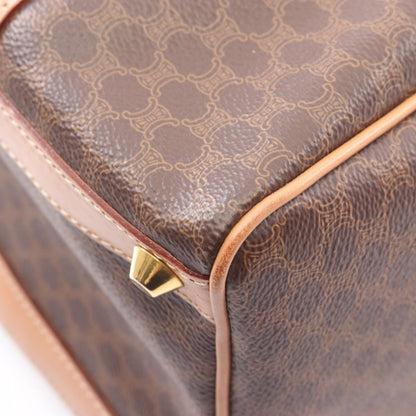 Celine Seri Handbag Da Ninebrown Canvas Leather — view 8