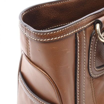 Celine Seri Handbag Brown Leather — view 6
