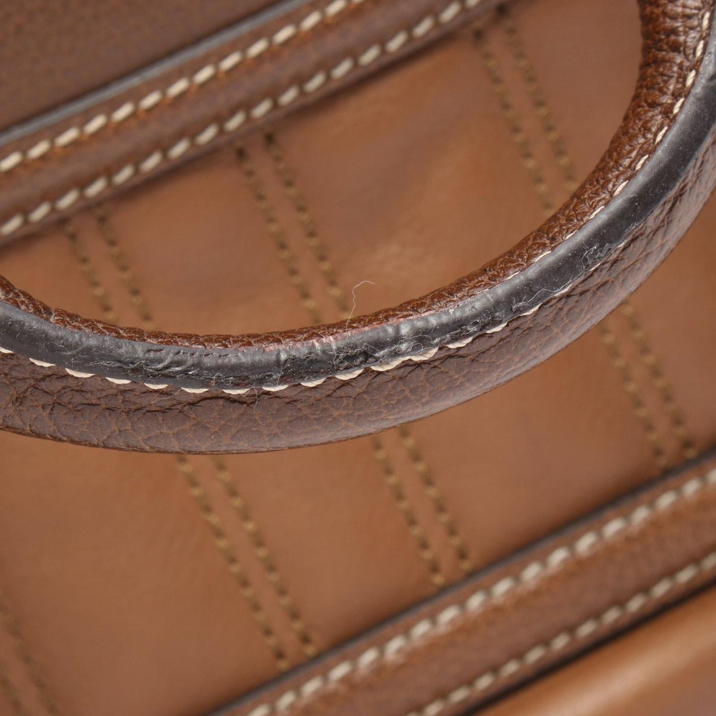 Celine Seri Handbag Brown Leather — view 9