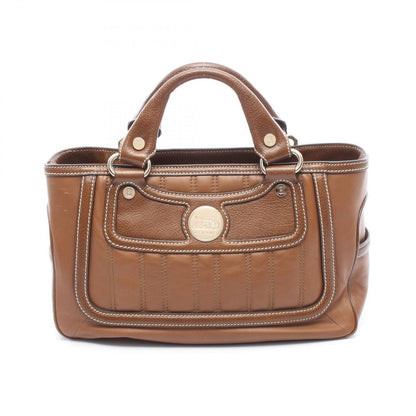 Celine Seri Handbag Brown Leather