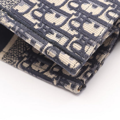 Dior Tote Book Navy Canvas — view 8