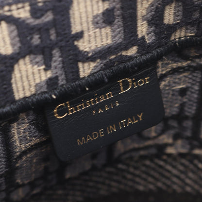 Dior Tote Book Navy Canvas — view 4