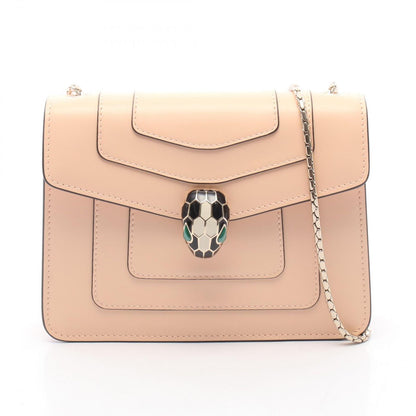 Bvlgari Bule Shoulder Bag Latoorange Leather