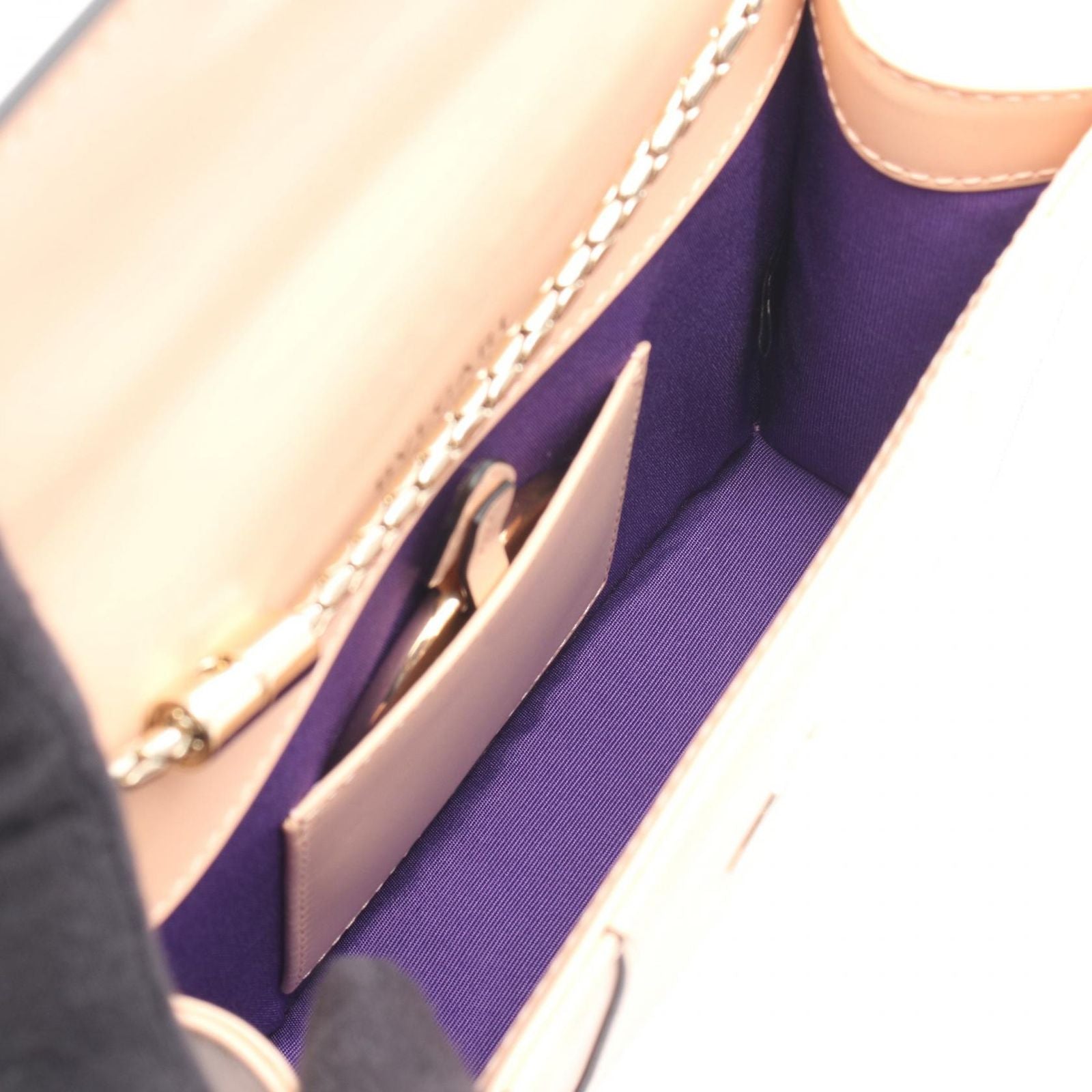 Bvlgari Bule Shoulder Bag Latoorange Leather — view 3