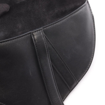 Dior Dio Belt Bag Sadeleba Black Leather — view 7