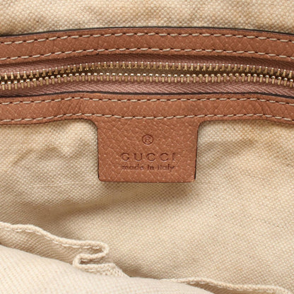 Gucci Handbag Bree Guccissima 2-Way Beige Canvas Leather — view 4