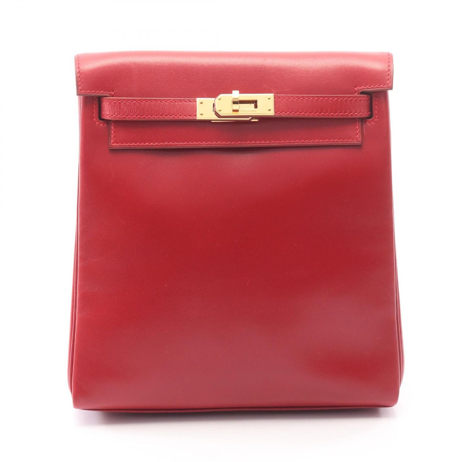 Hermes Sac Kelly Dos PM Rouge Vif Dos