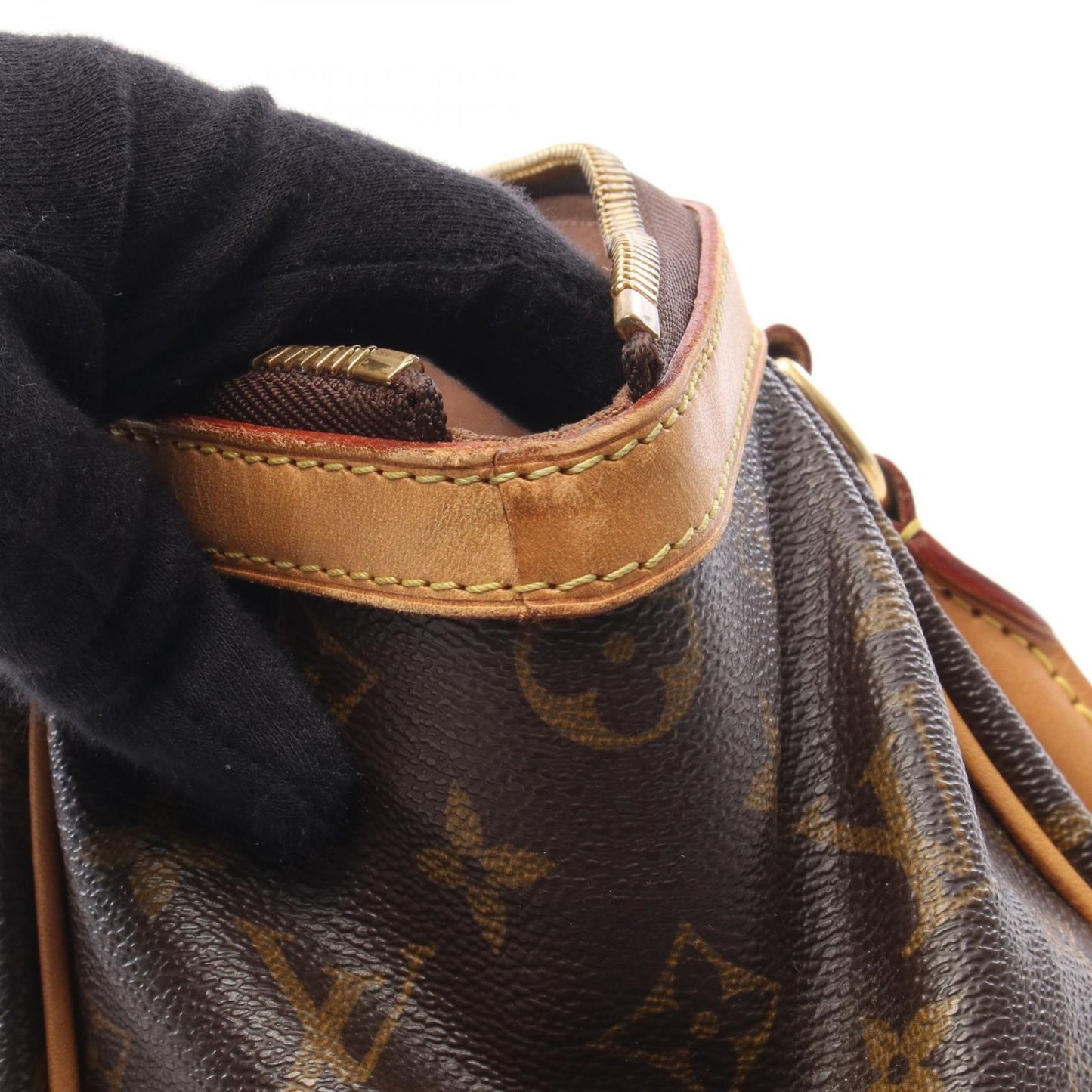 Louis Vuitton Handbag Tee PM Monogram Canvas Leather T-Shirt — view 8